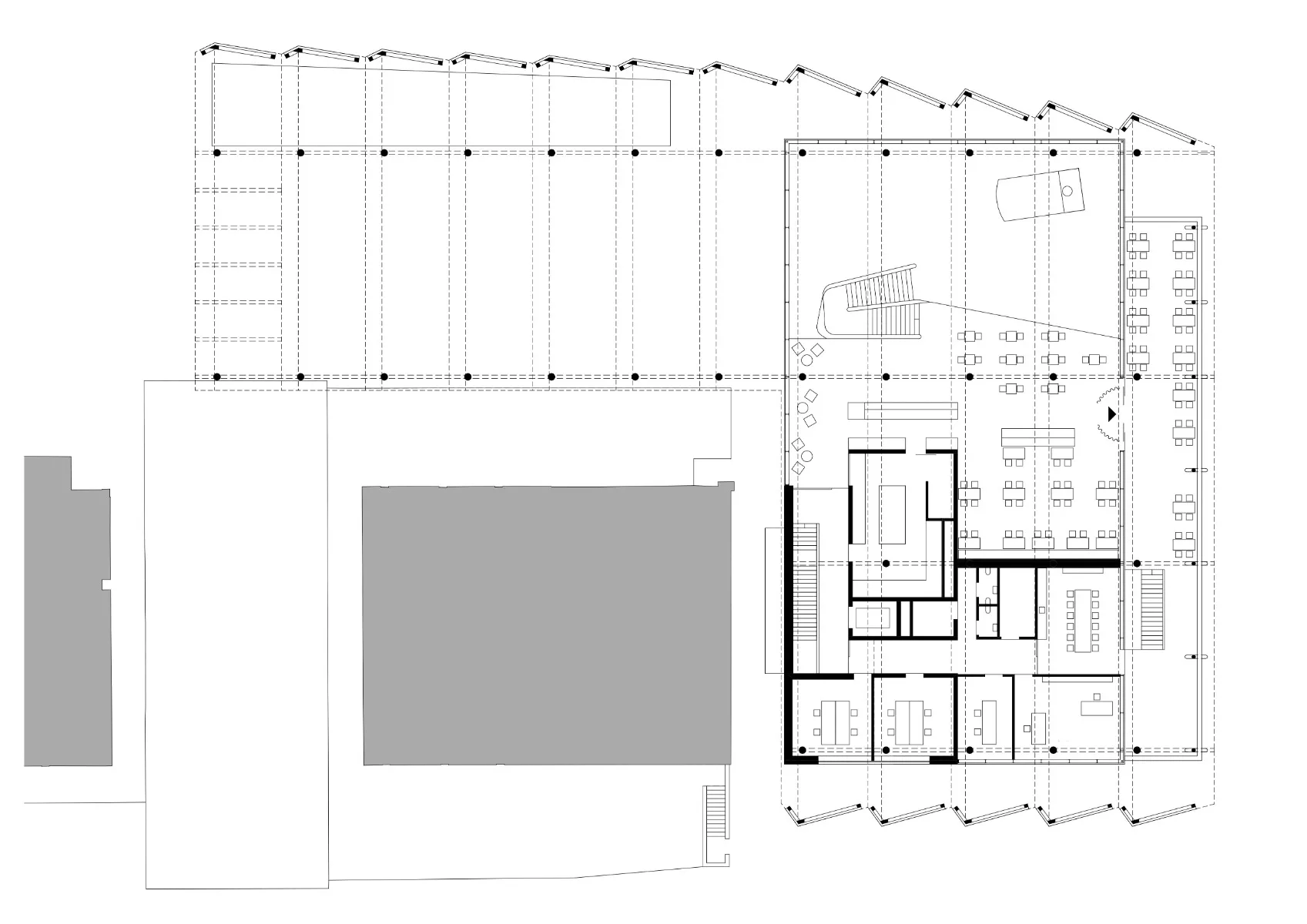 Grundriss OG, Grafik