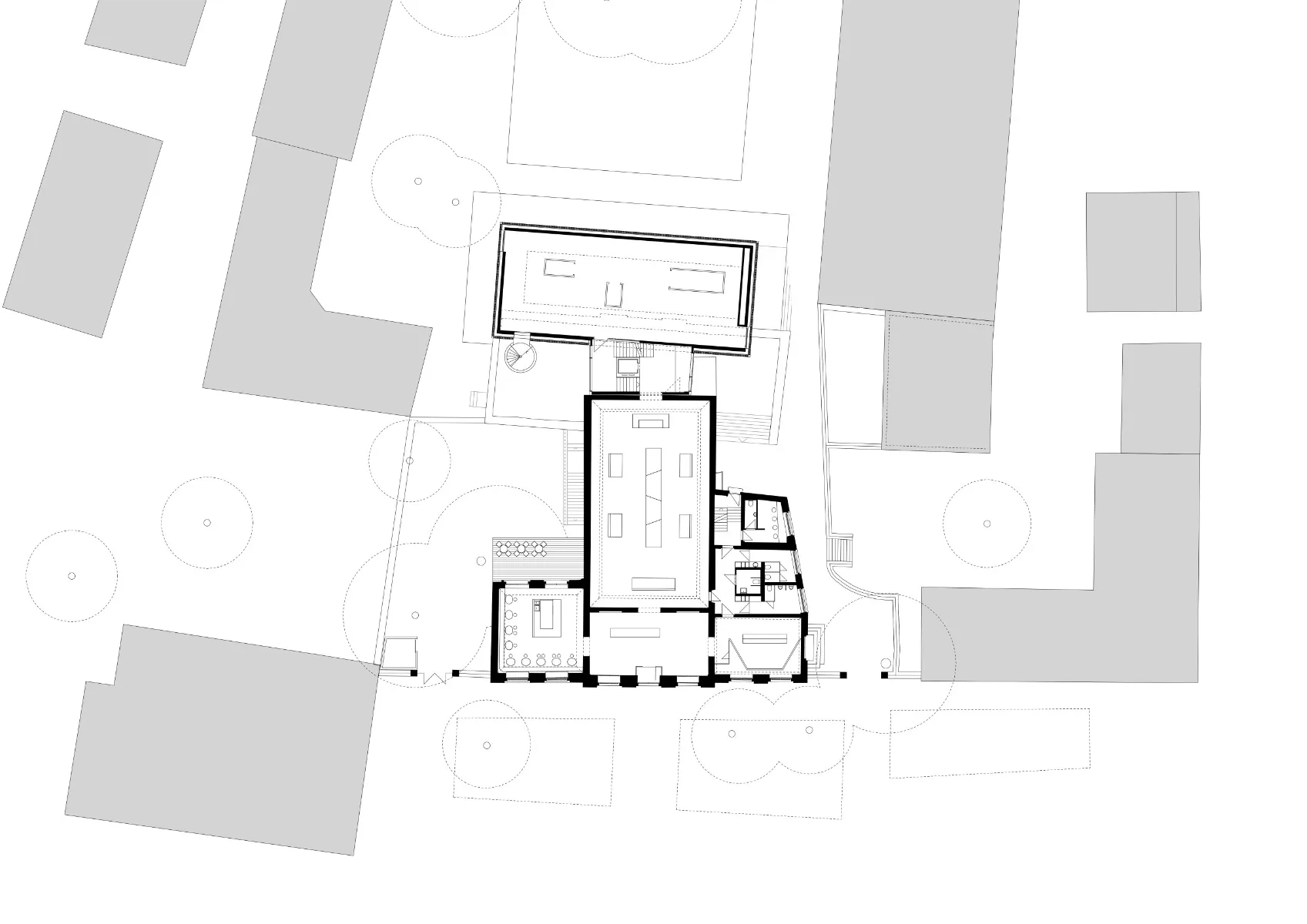 Grundriss Erdgeschoss, Grafik
