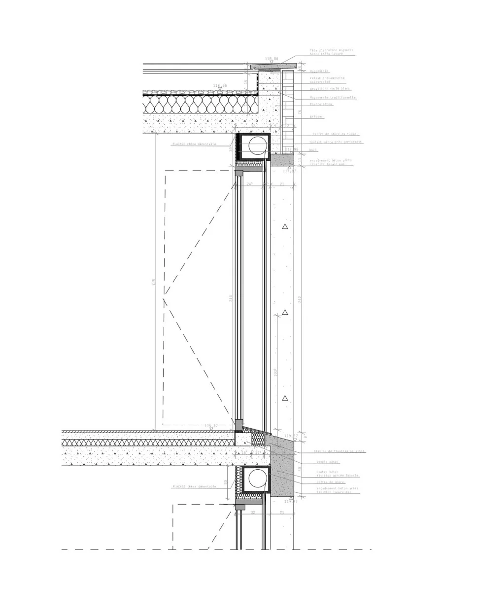 Detail Fassade, Grafik