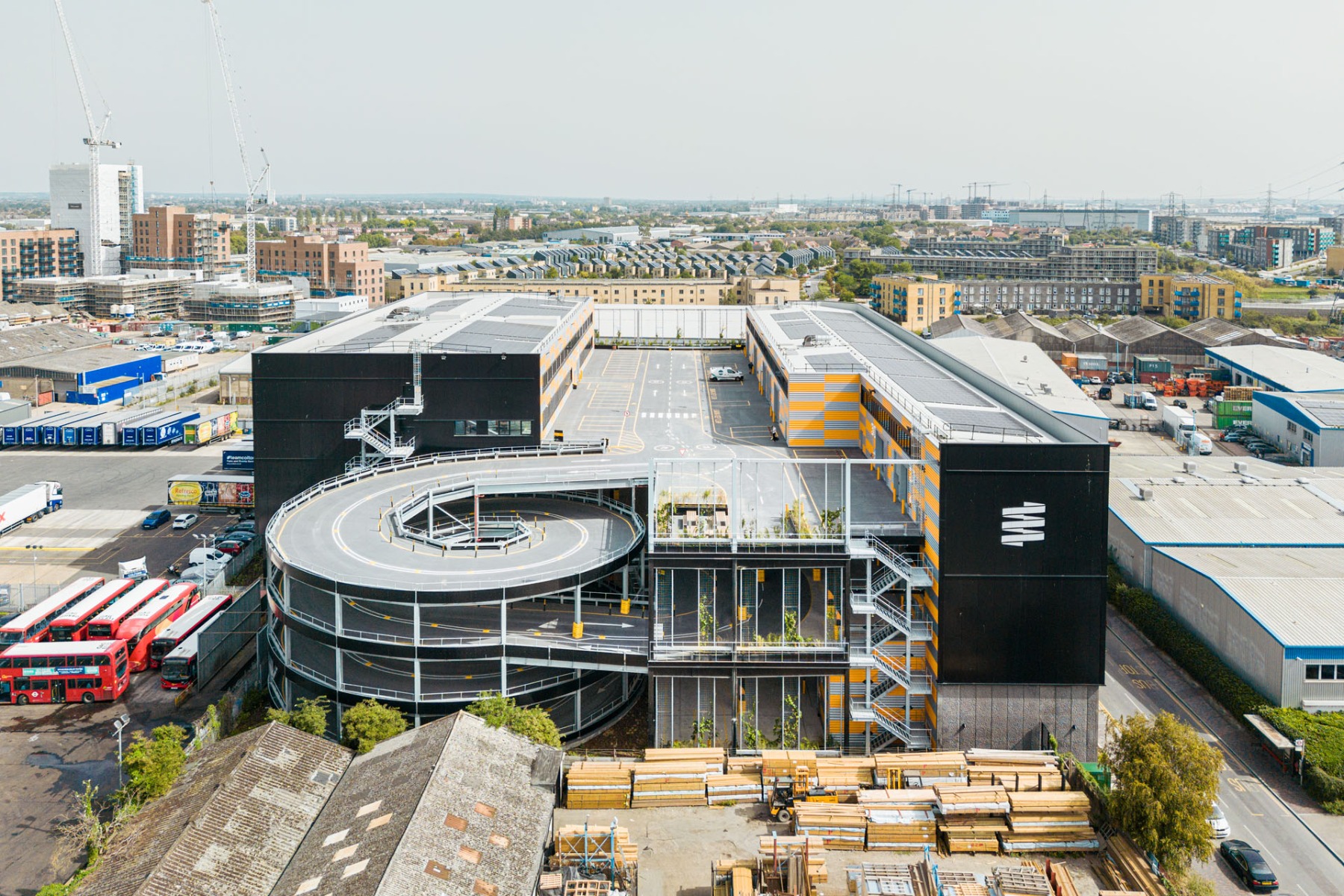 Gewerbebau in London von Haworth Tompkins