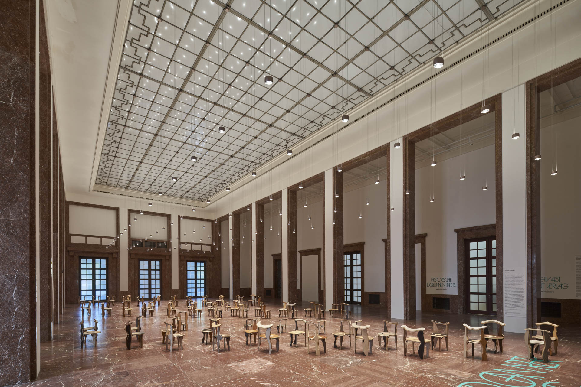 Pendelleuchten für das Haus der Kunst in München