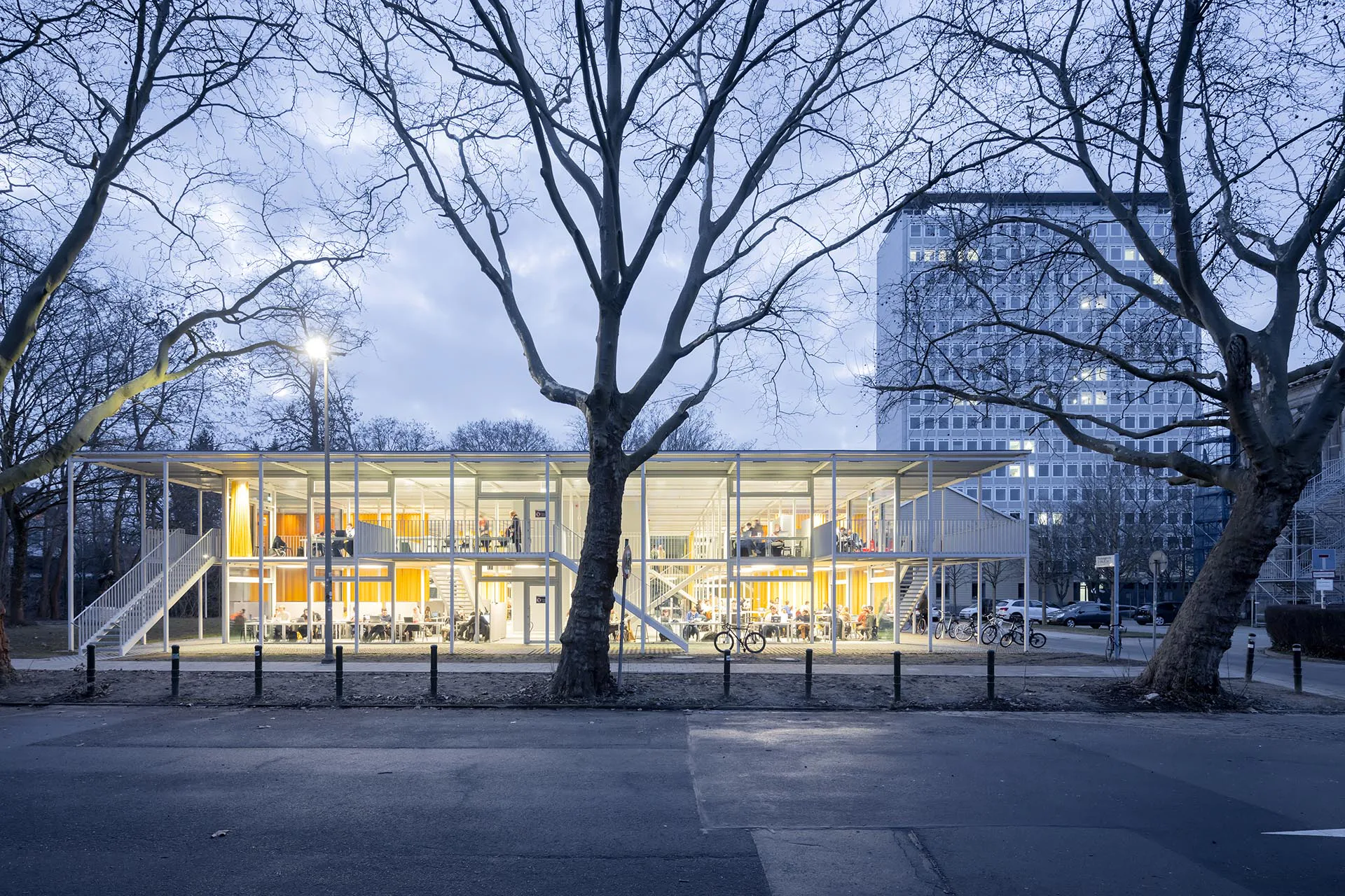 Preisträger des DAM Preises 2024: Studierendenhaus TU Braunschweig, Architektur: Gustav Düsing & Max Hacke