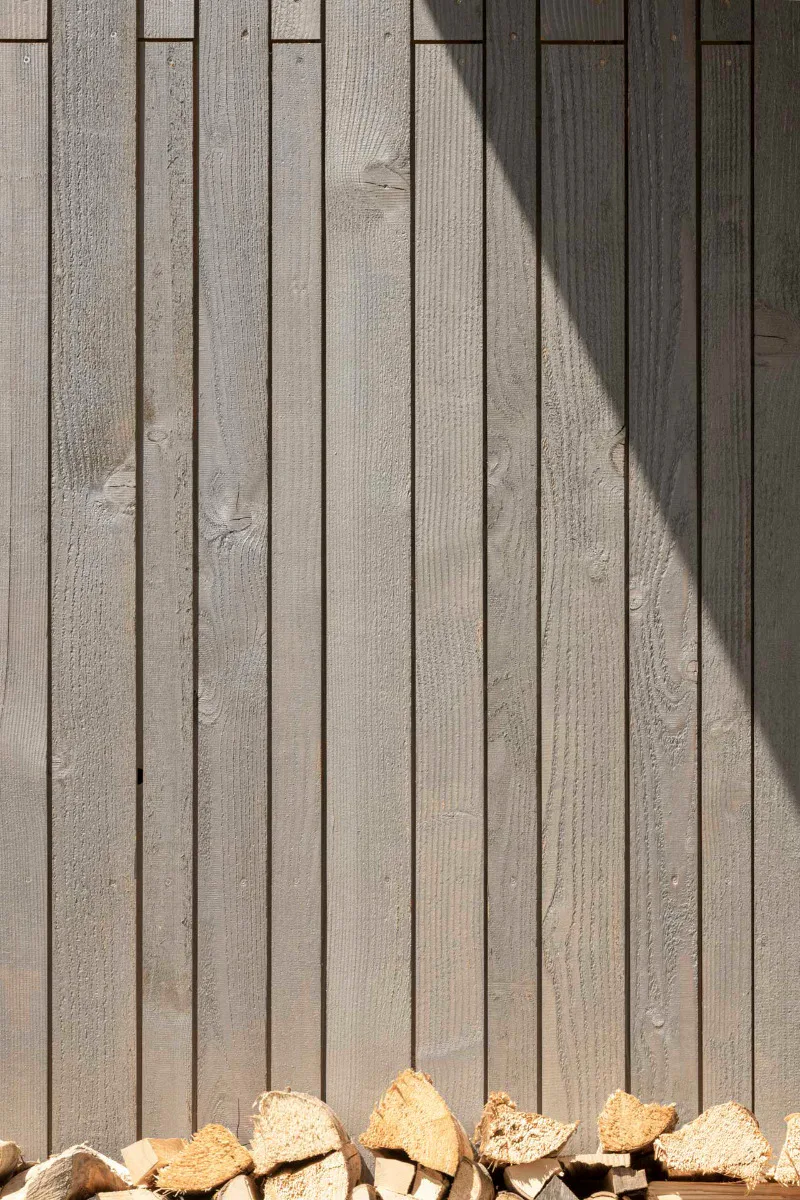 Detail Holzfassade