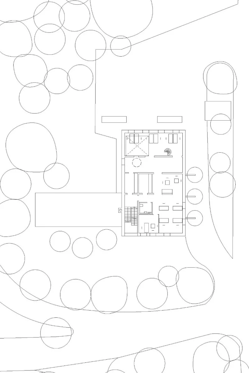 Grundriss 1. Obergeschoss, Grafik