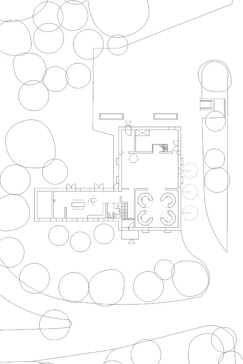 Grundriss Erdgeschoss, Grafik