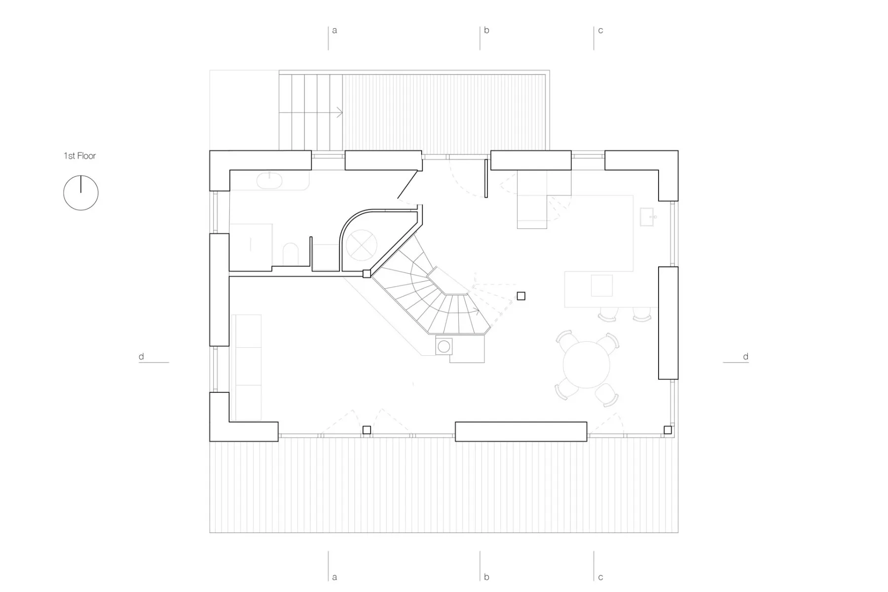 Grundriss Erdgeschoss, Grafik
