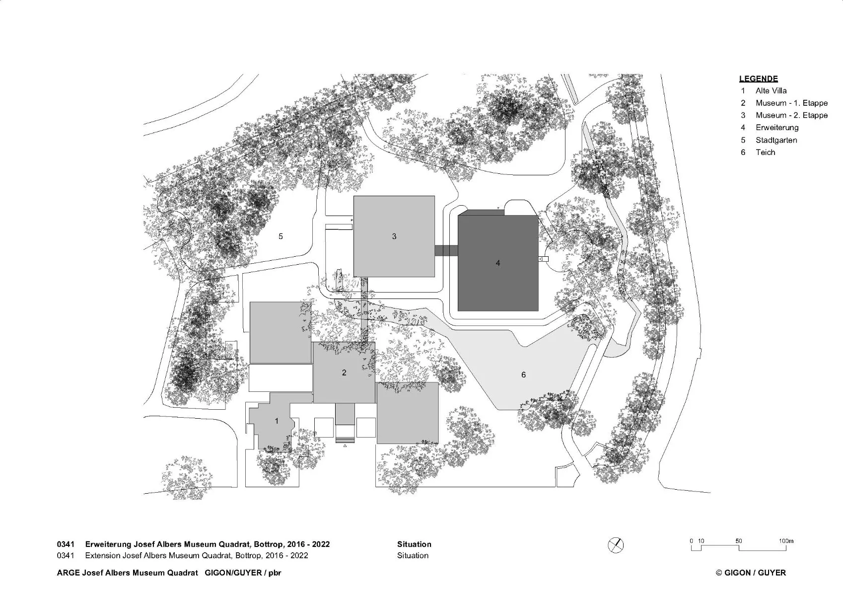 Lageplan, Grafik