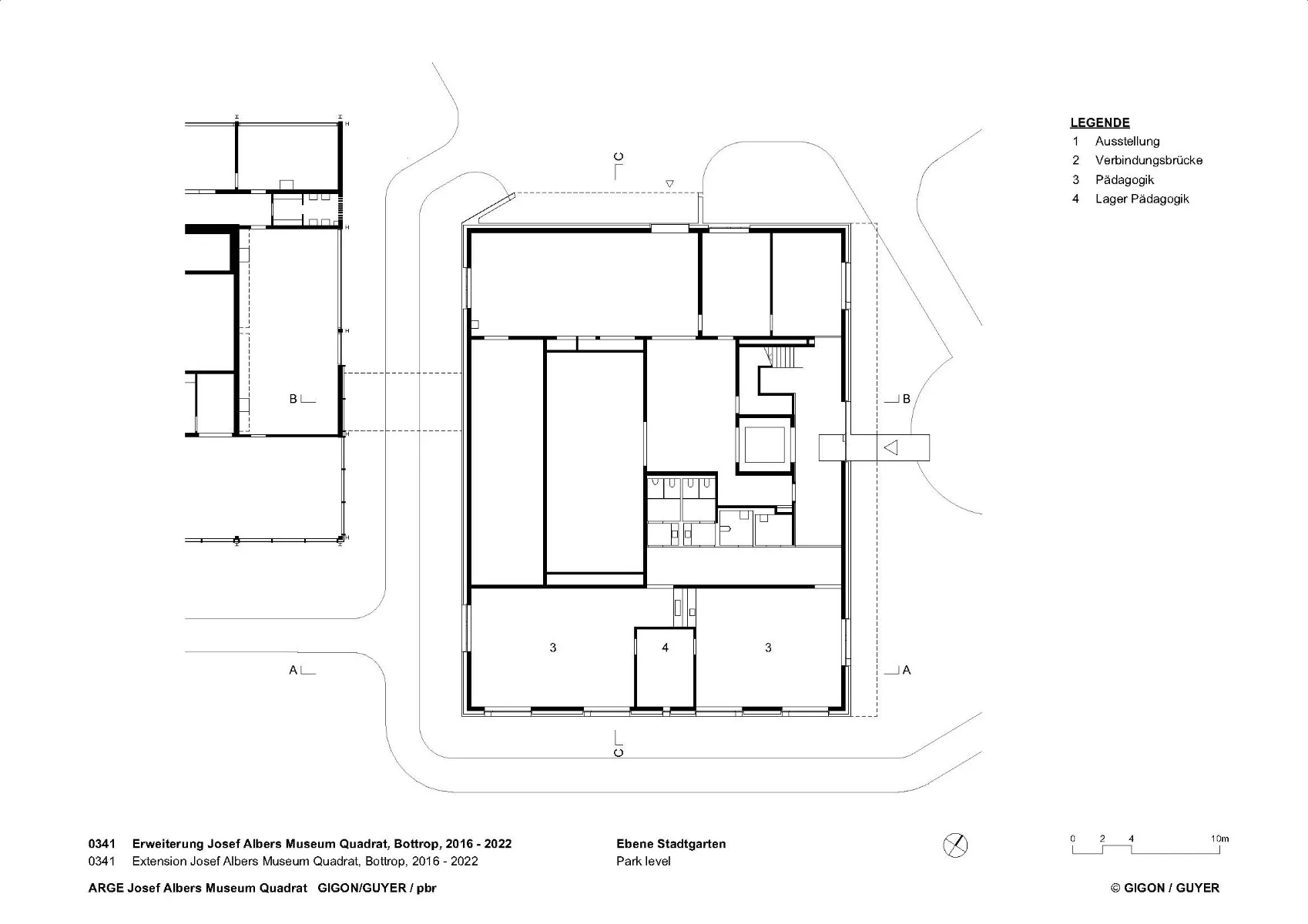 Ebene Stadtgarten, Grafik