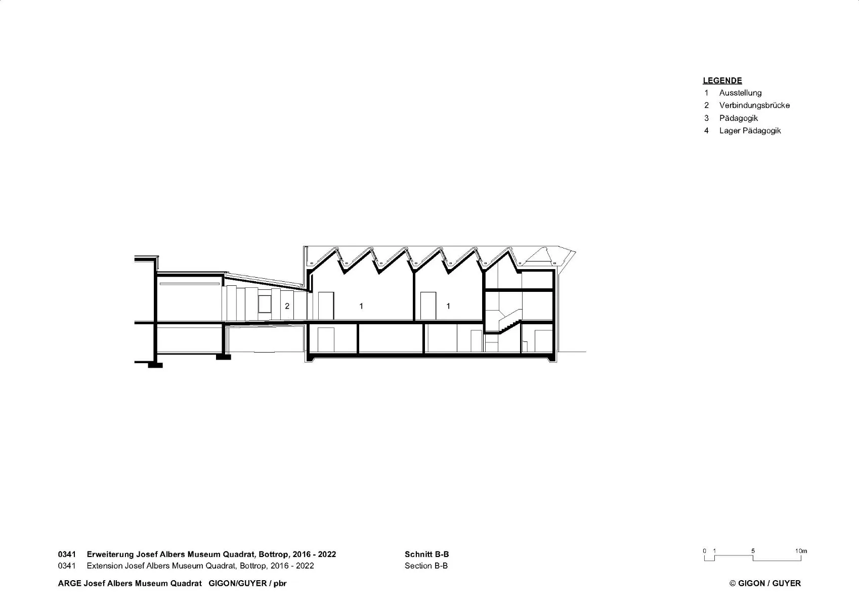 Querschnitt B-B, Grafik