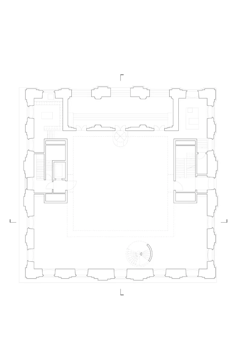 Grundriss Erdgeschoss, Grafik
