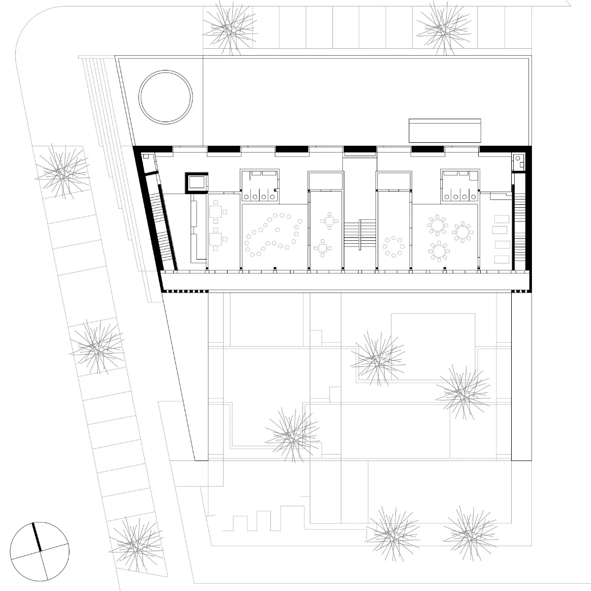Grundriss EG, Grafik