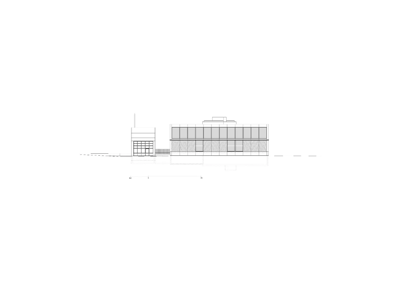 Nordansicht, Grafik