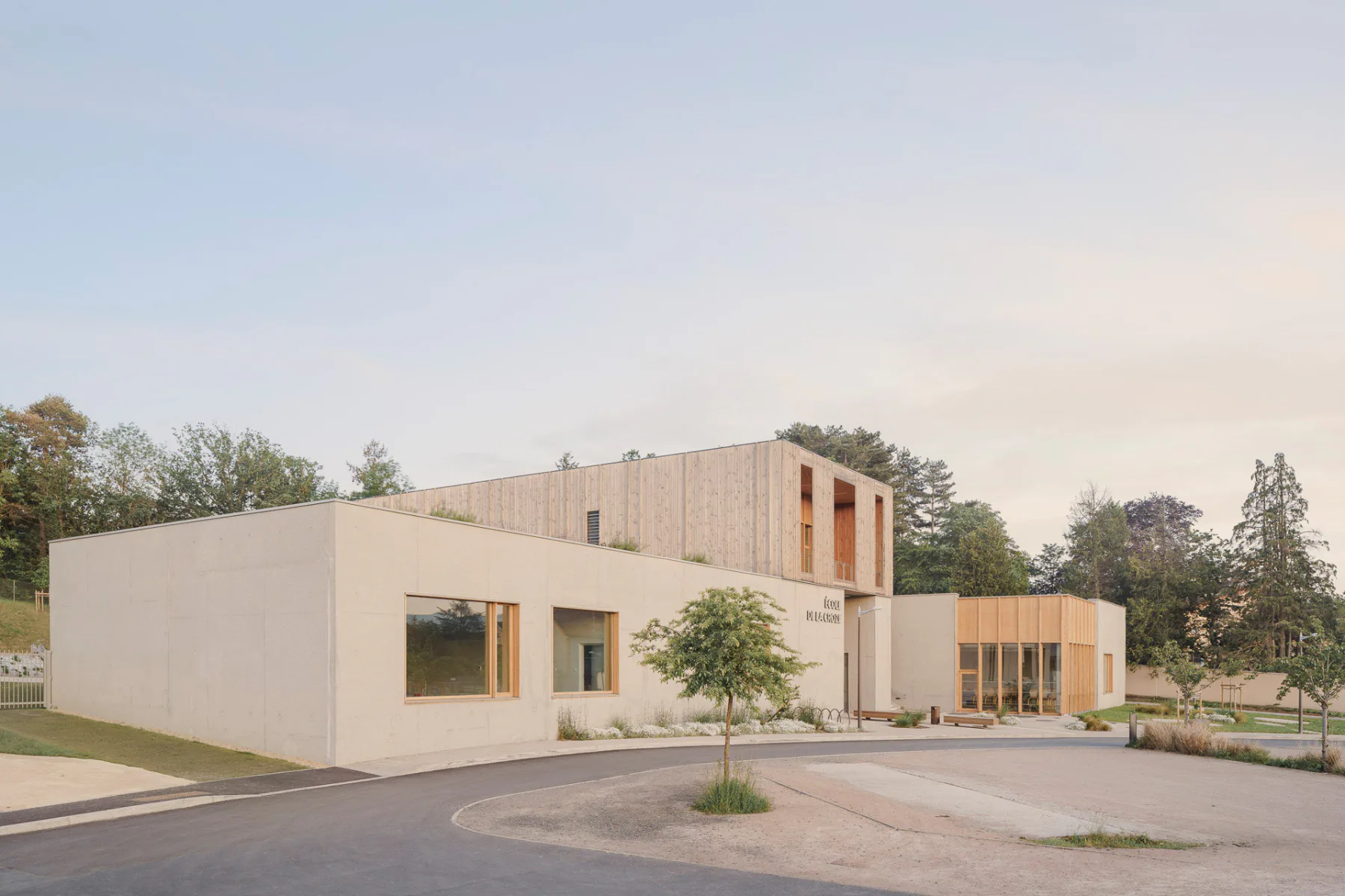 Vorschule in der französischen Kleinstadt Billom