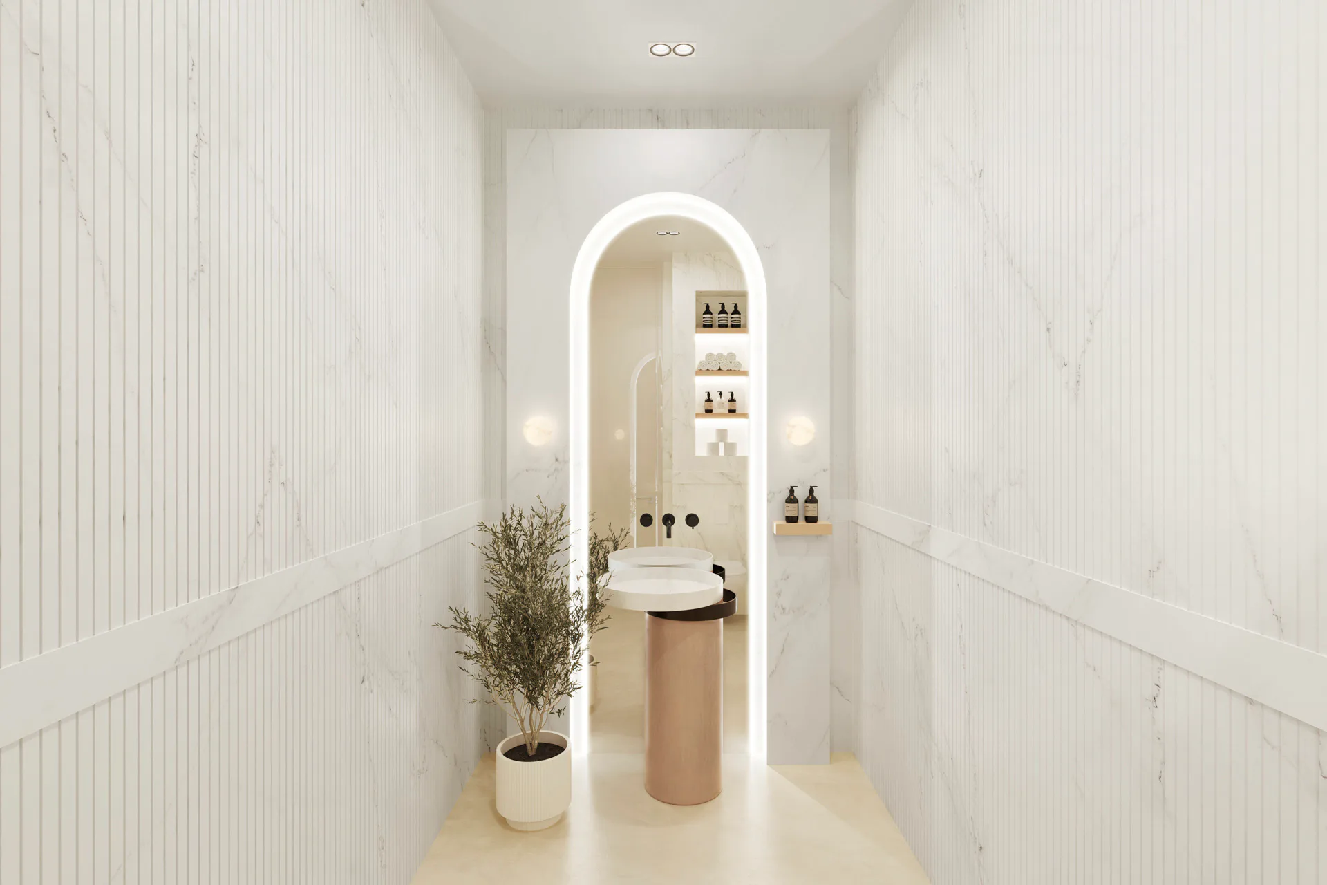 Dekton Ukiyo im Farbton Rem.