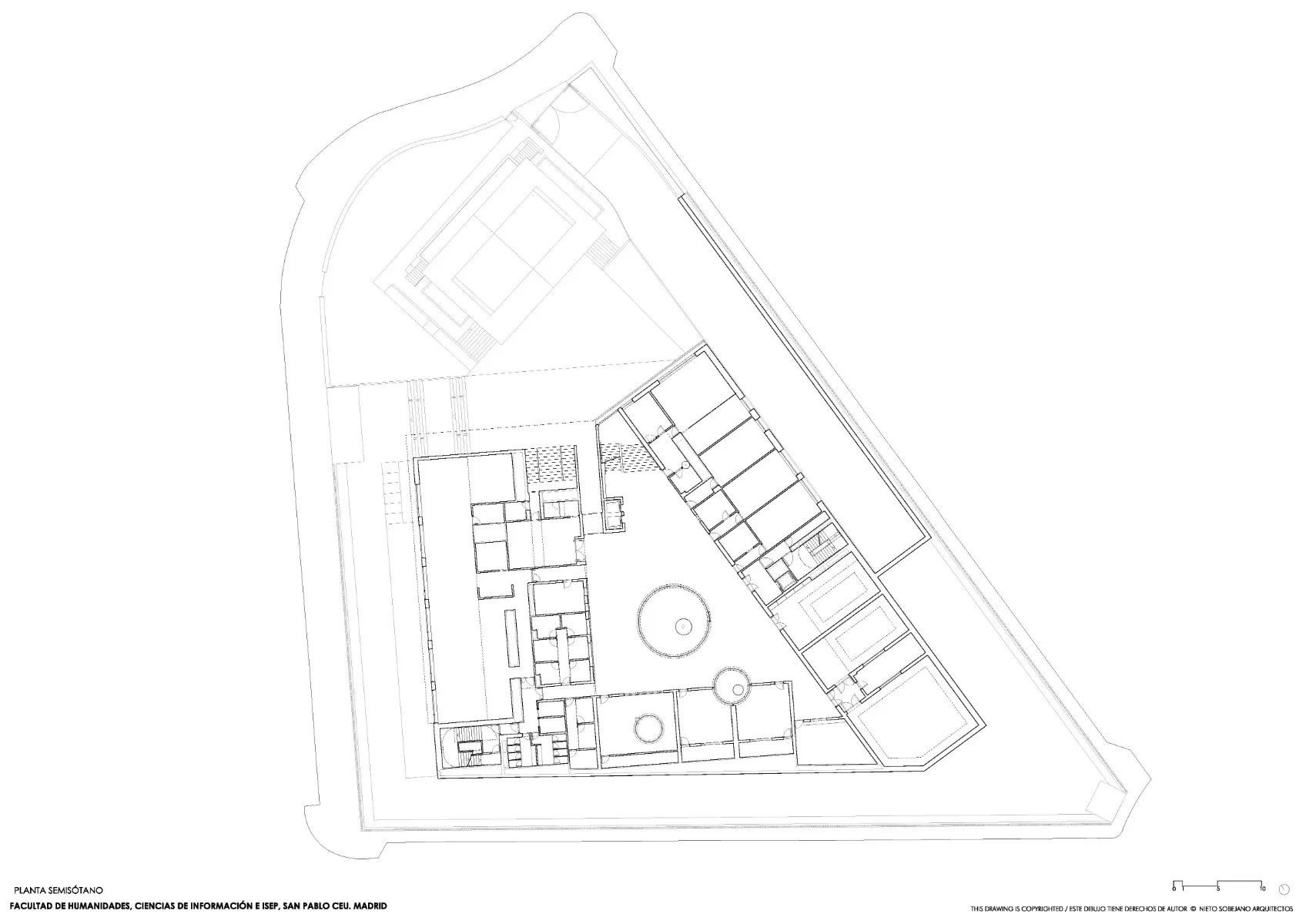 Grundriss Untergeschoss, Grafik