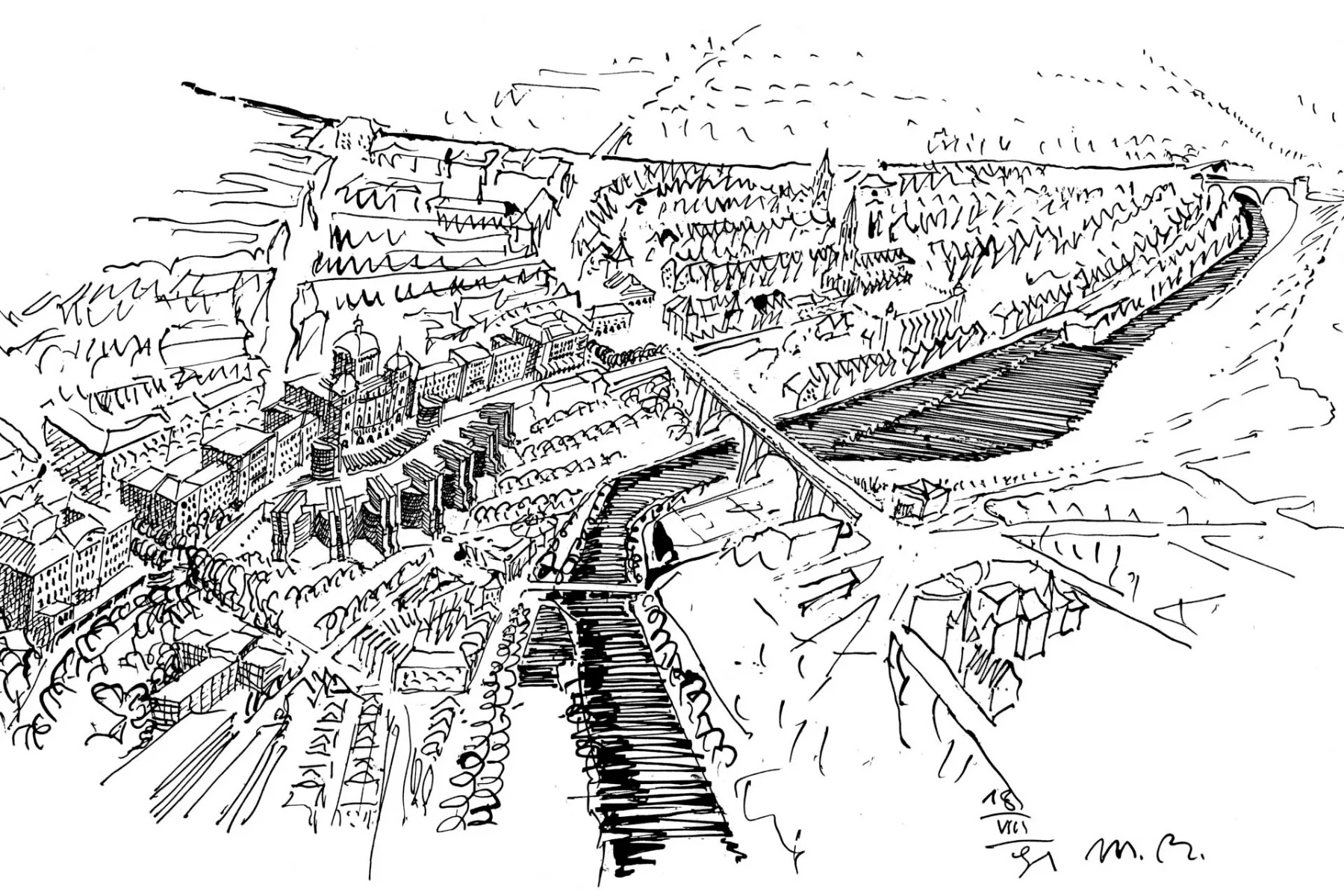 Bundeshauserweiterung, Bern, 1991-1993
