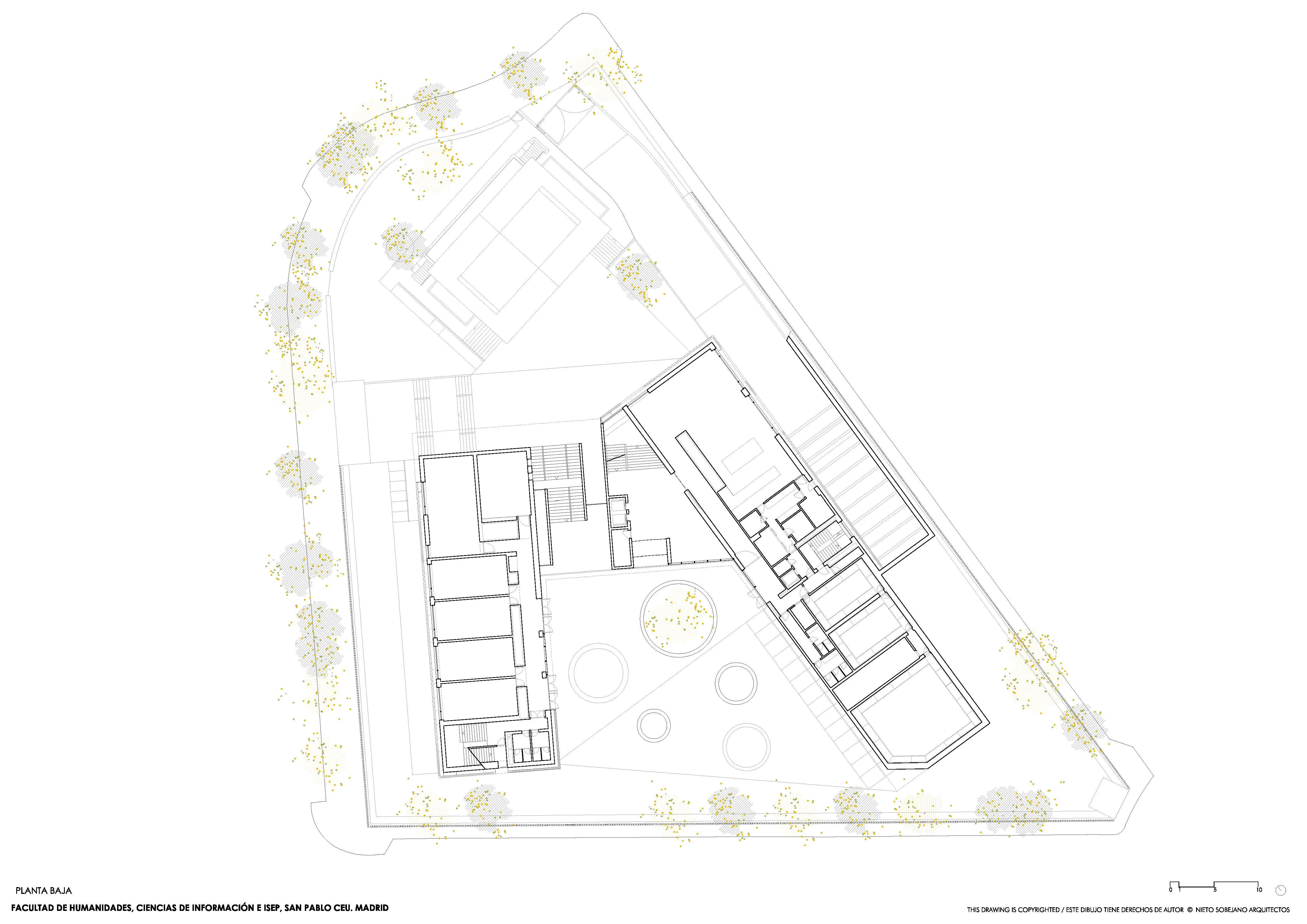 Grundriss Erdgeschoss, Grafik
