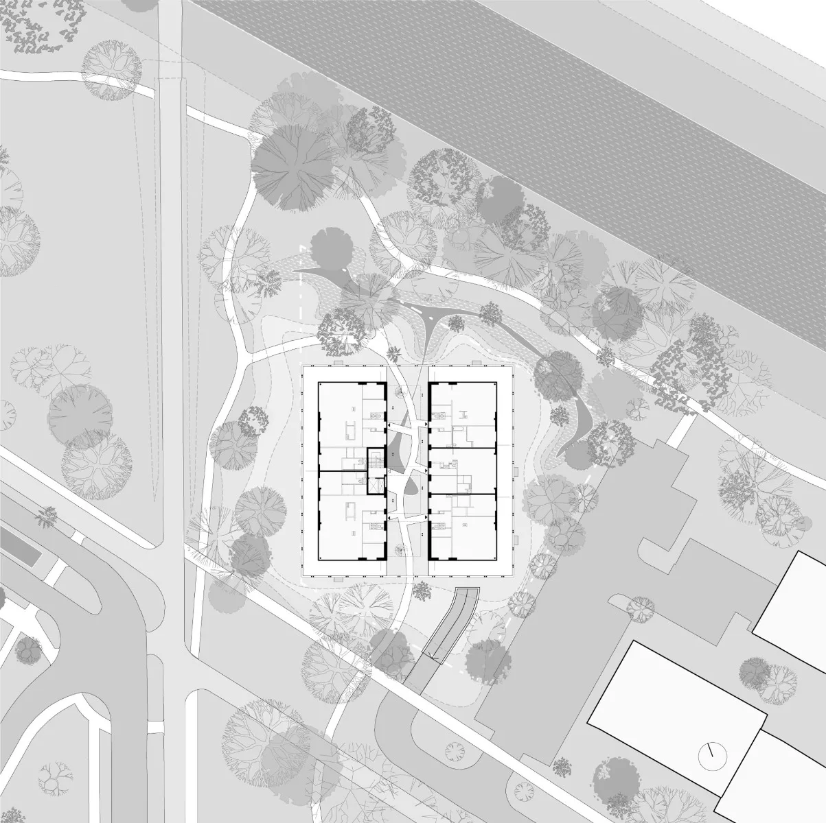 Lageplan, Grafik