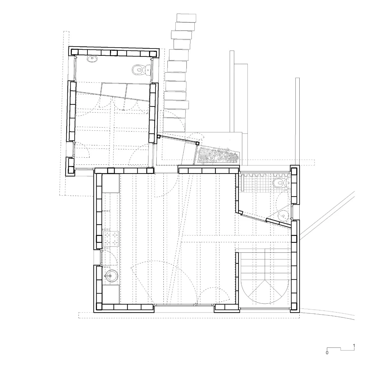 Grundriss Erdgeschoss, Grafik