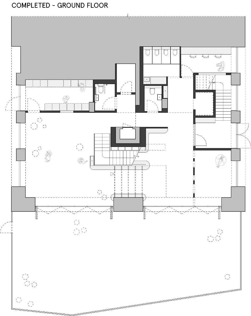 Grundriss Erdgeschoss, Grafik