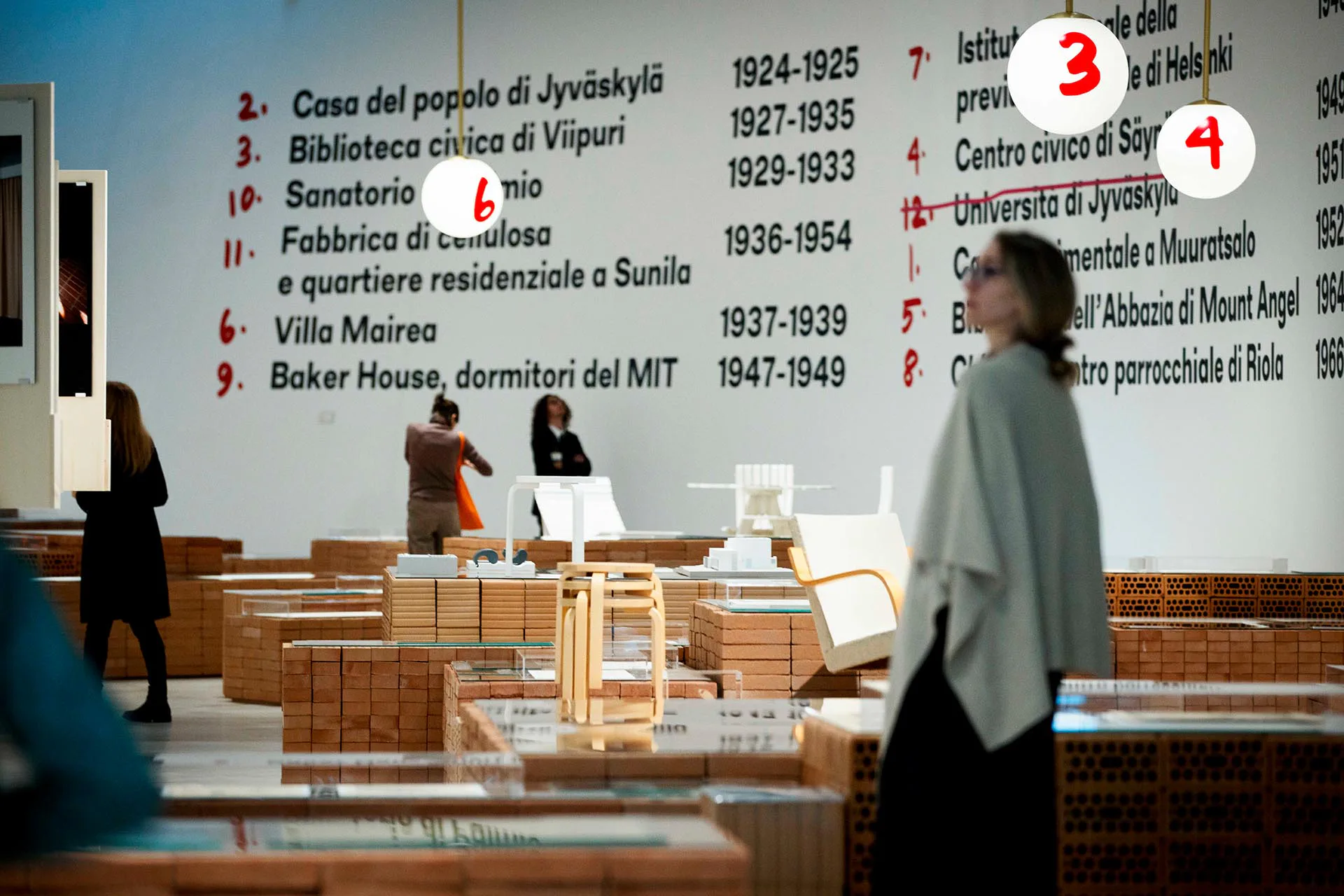 Ausstellung „AALTO – Aino Alvar Elissa, The Human Dimension of Design“ im Museum MAXXI in Rom