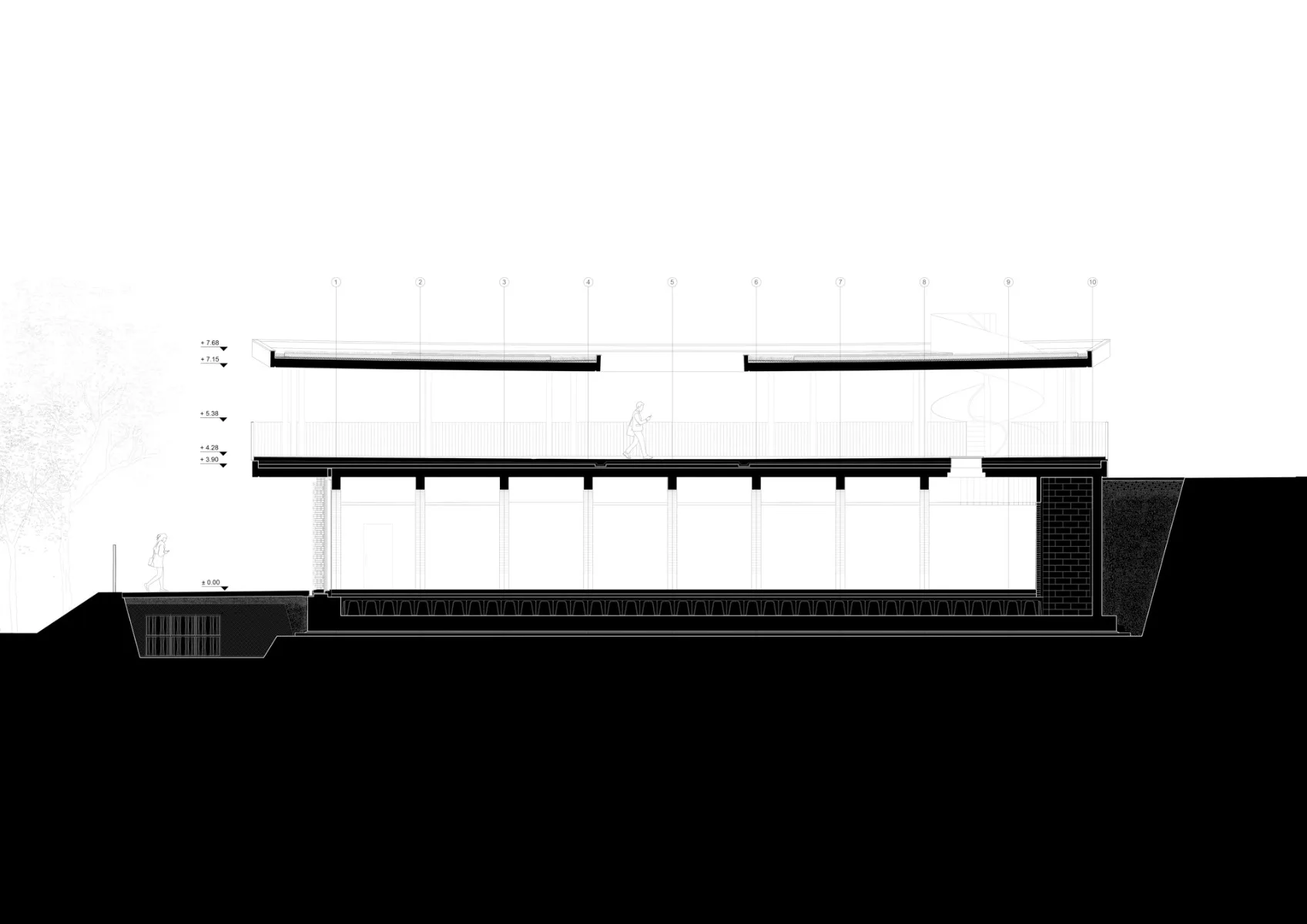 Querschnitt, Grafik