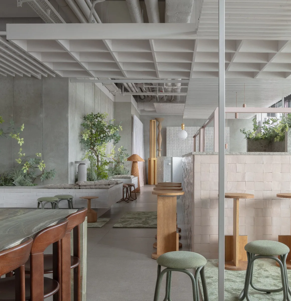 Lounge, Café und Bar der Locke-Hotelkette in Berlin