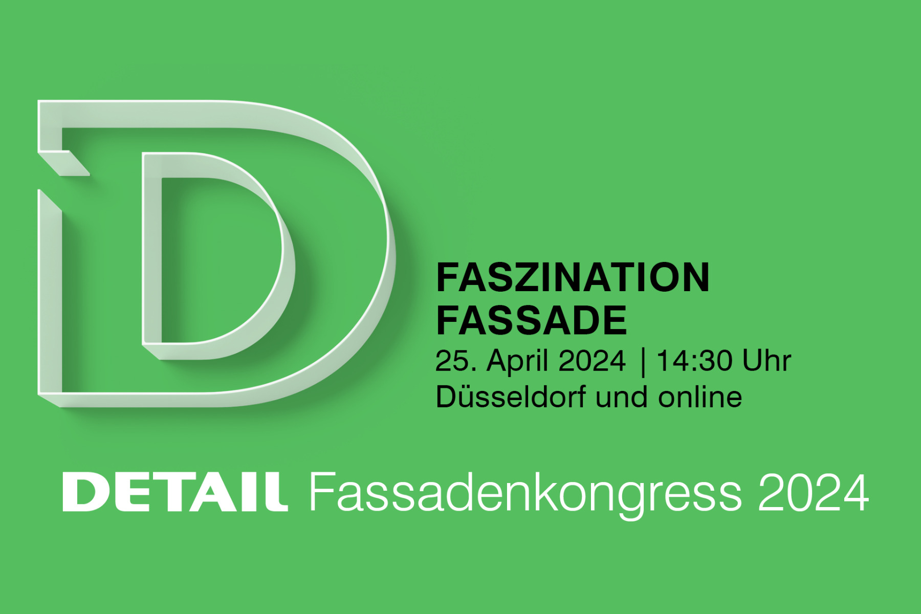 DETAIL Fassadenkongress 2024