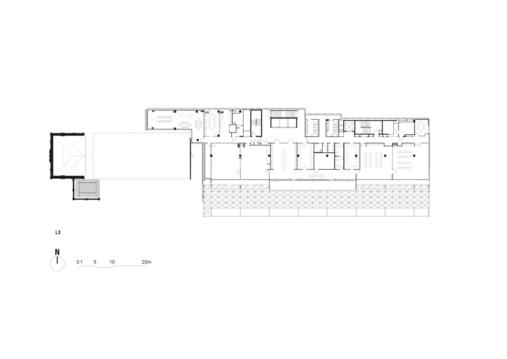 Grundriss Ebene 3, Grafik