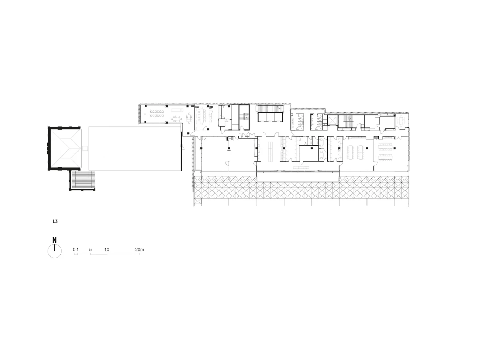 Grundriss Ebene 3, Grafik
