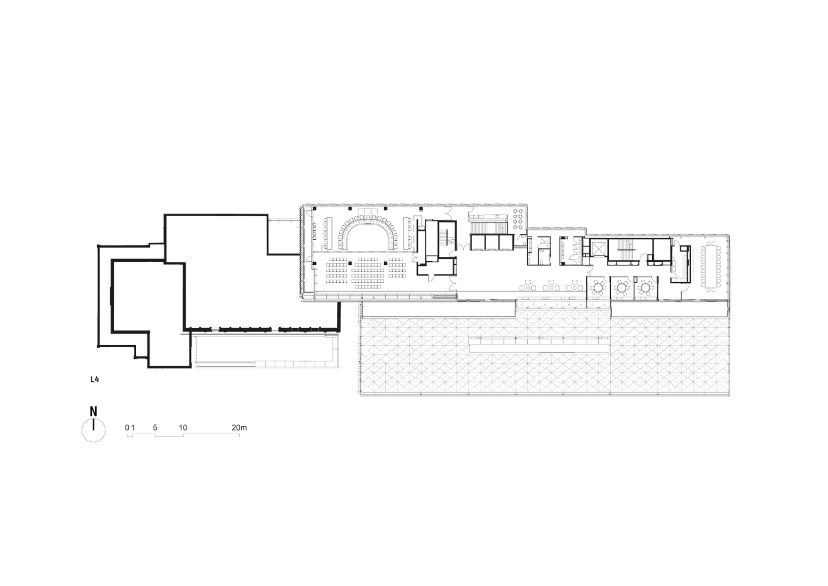Grundriss Ebene 4, Grafik