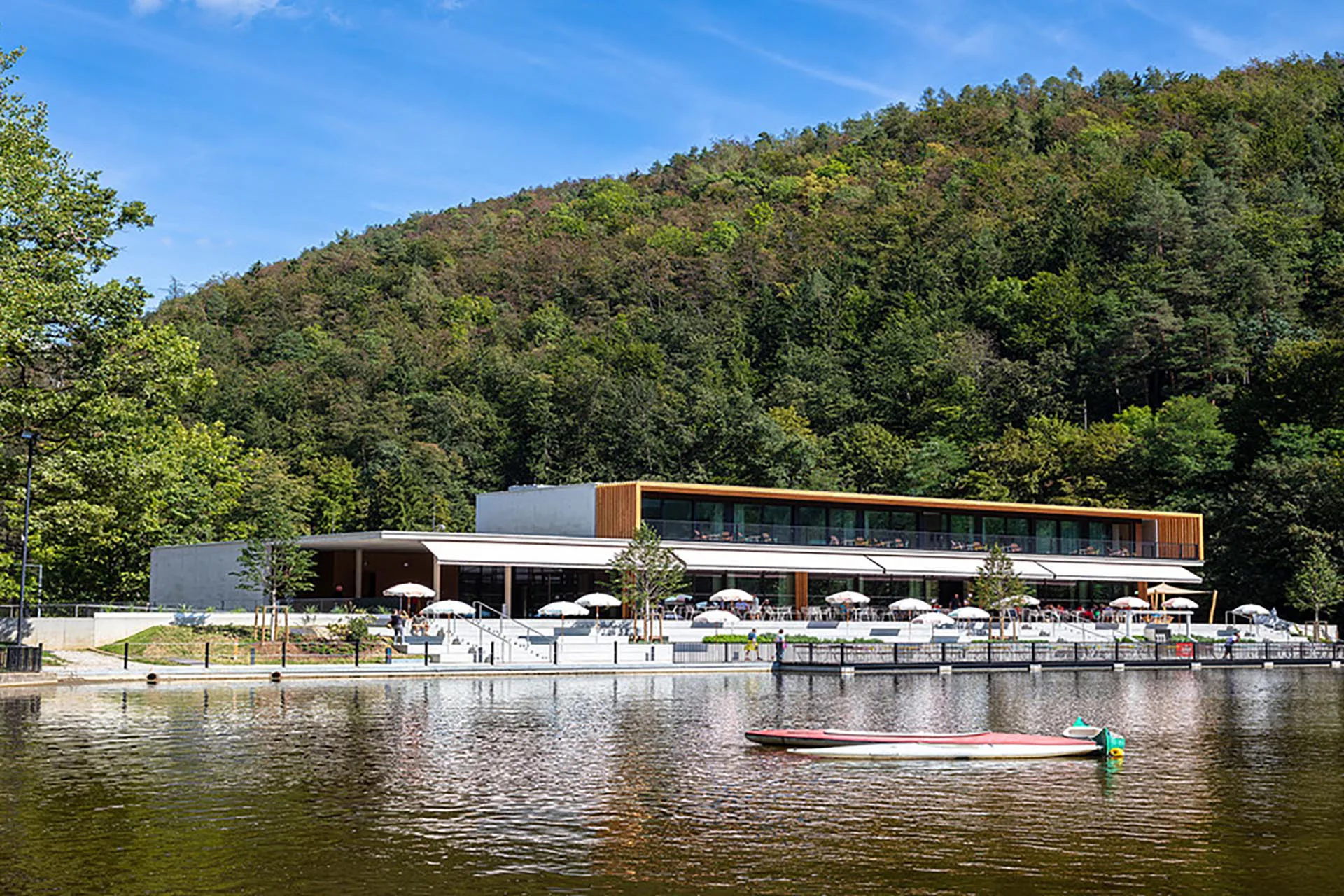 Restaurant Thalersee der Holding Graz, Architektur: Pittino & Ortner