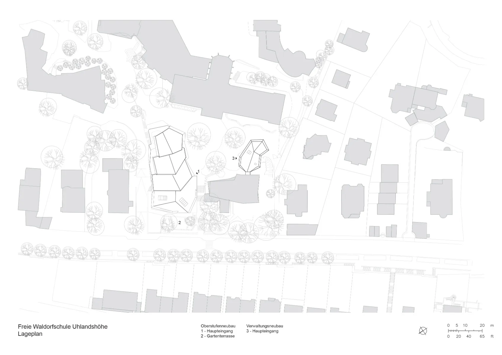 Lageplan, Grafik