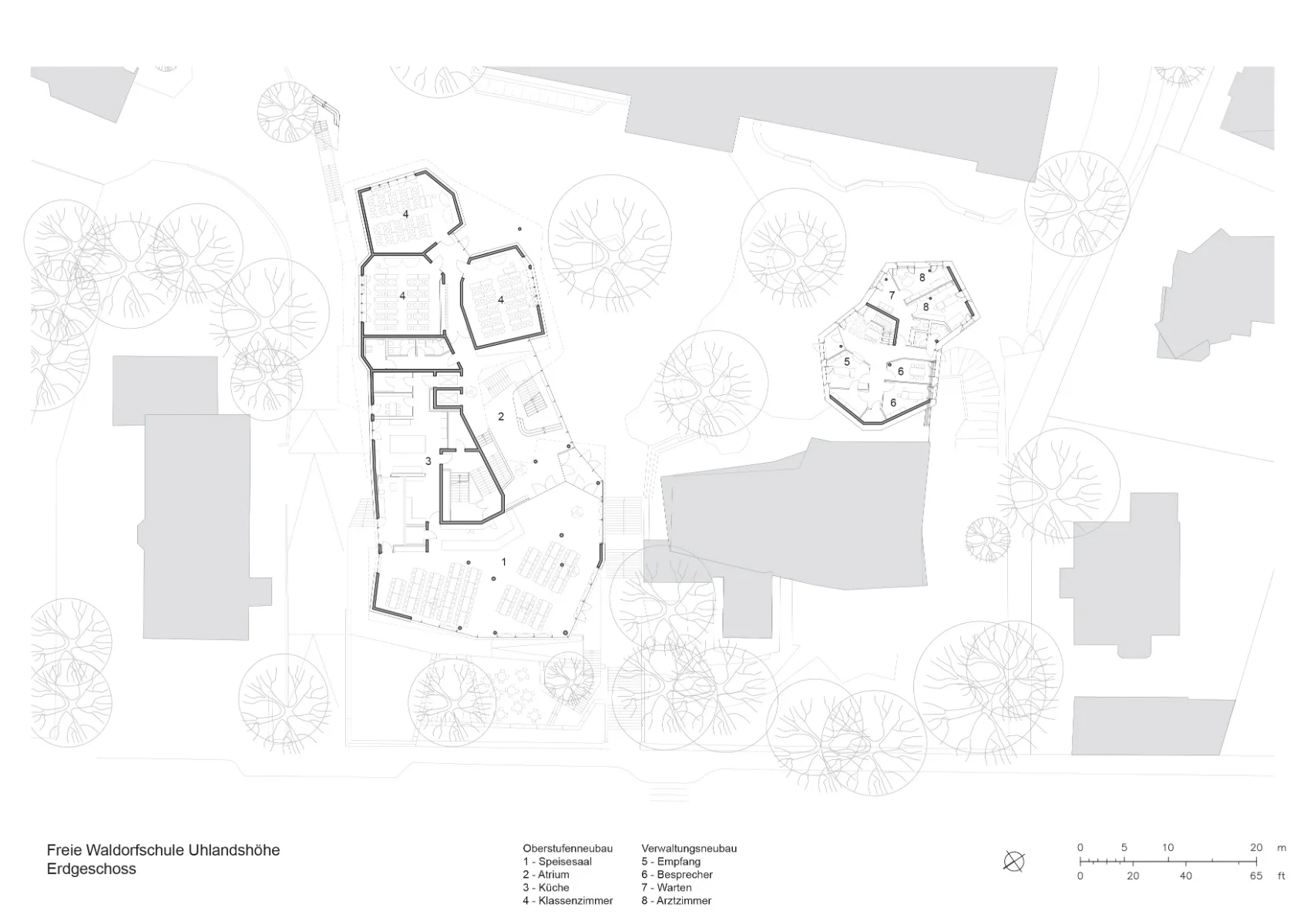Grundriss Erdgeschoss, Grafik