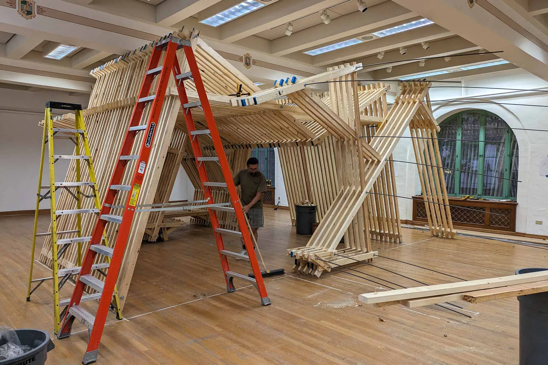 Bau des Prototyps an der University of Texas, September 2023