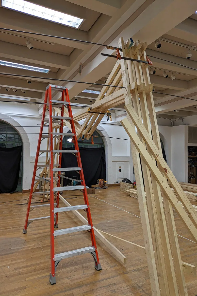 Bau des Prototyps an der University of Texas, September 2023