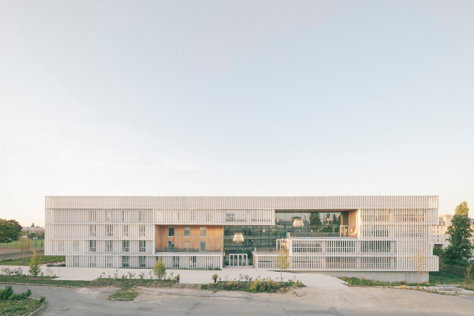 Hochschule bei Paris von Vallet de Martinis Architectes