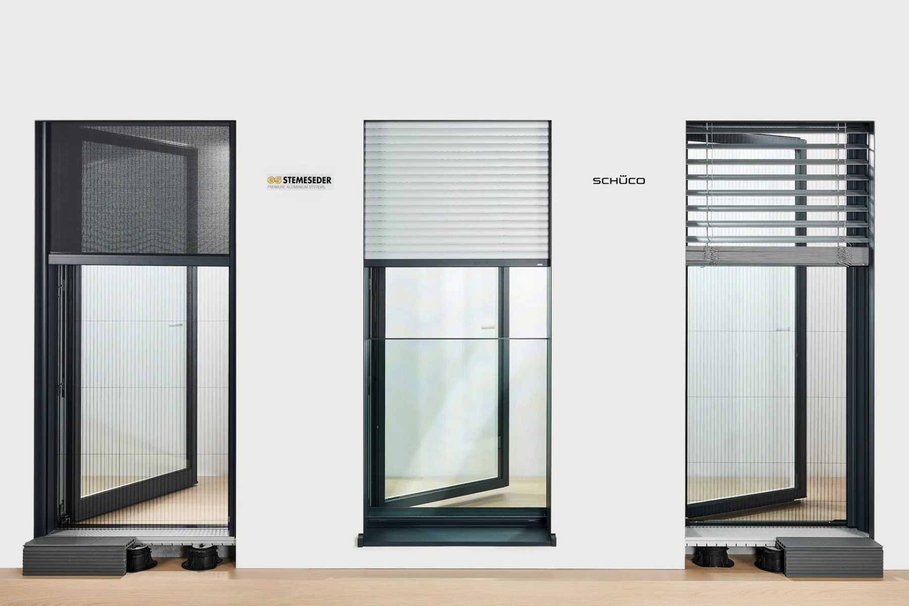 Schüco Perfect ist eine gewerkeübergreifende Systemlösung für Fenster- und Schiebeelemente aus Kunststoff und Aluminium.
