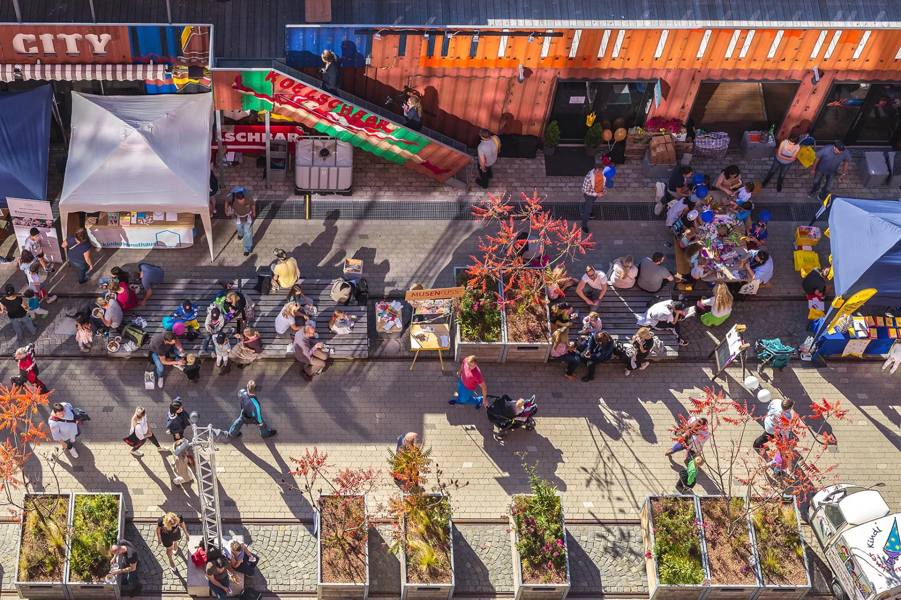 Container Collective, Werksviertel-Mitte, München, Deutschland
