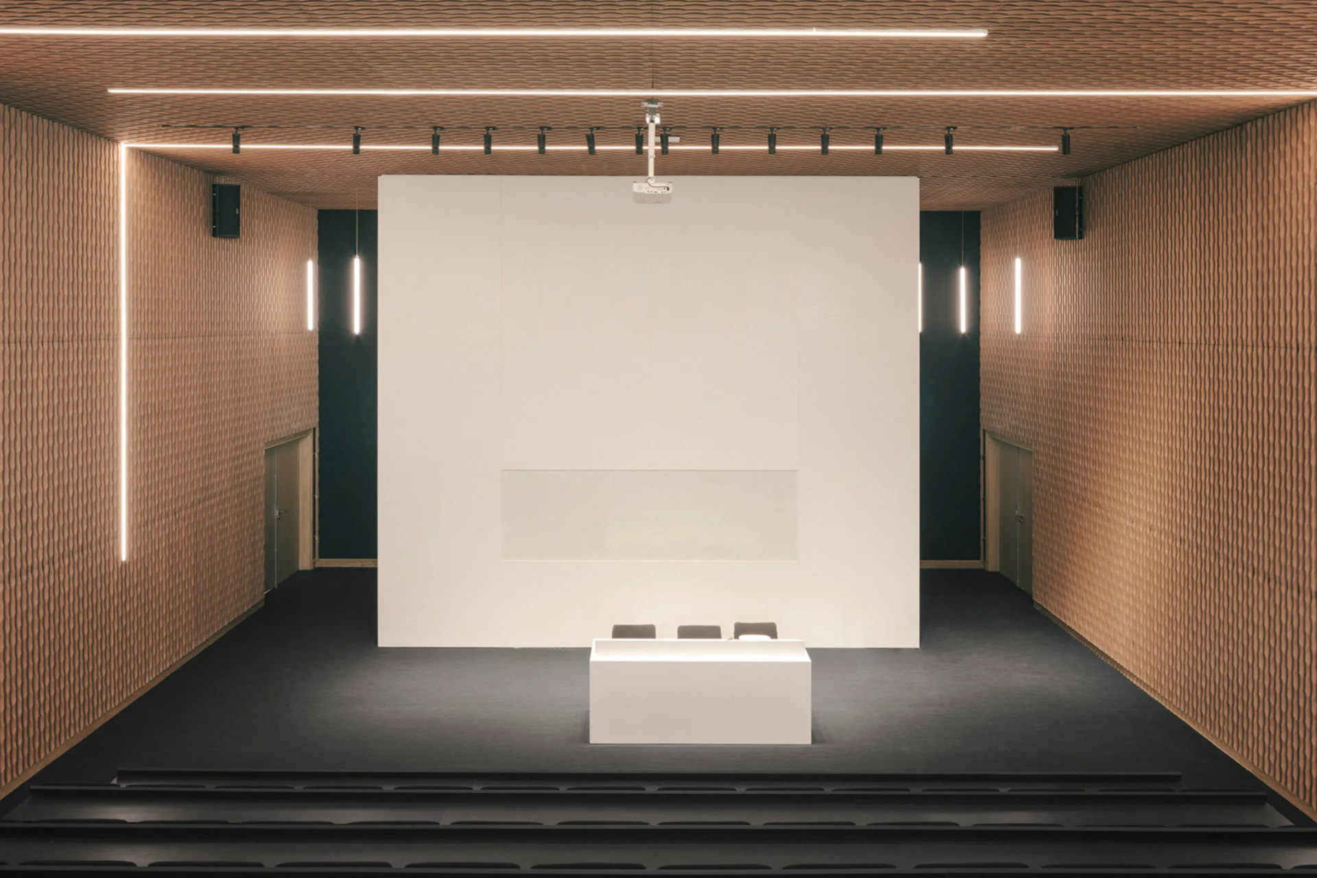 Ein Hörsaal der Hochschule
