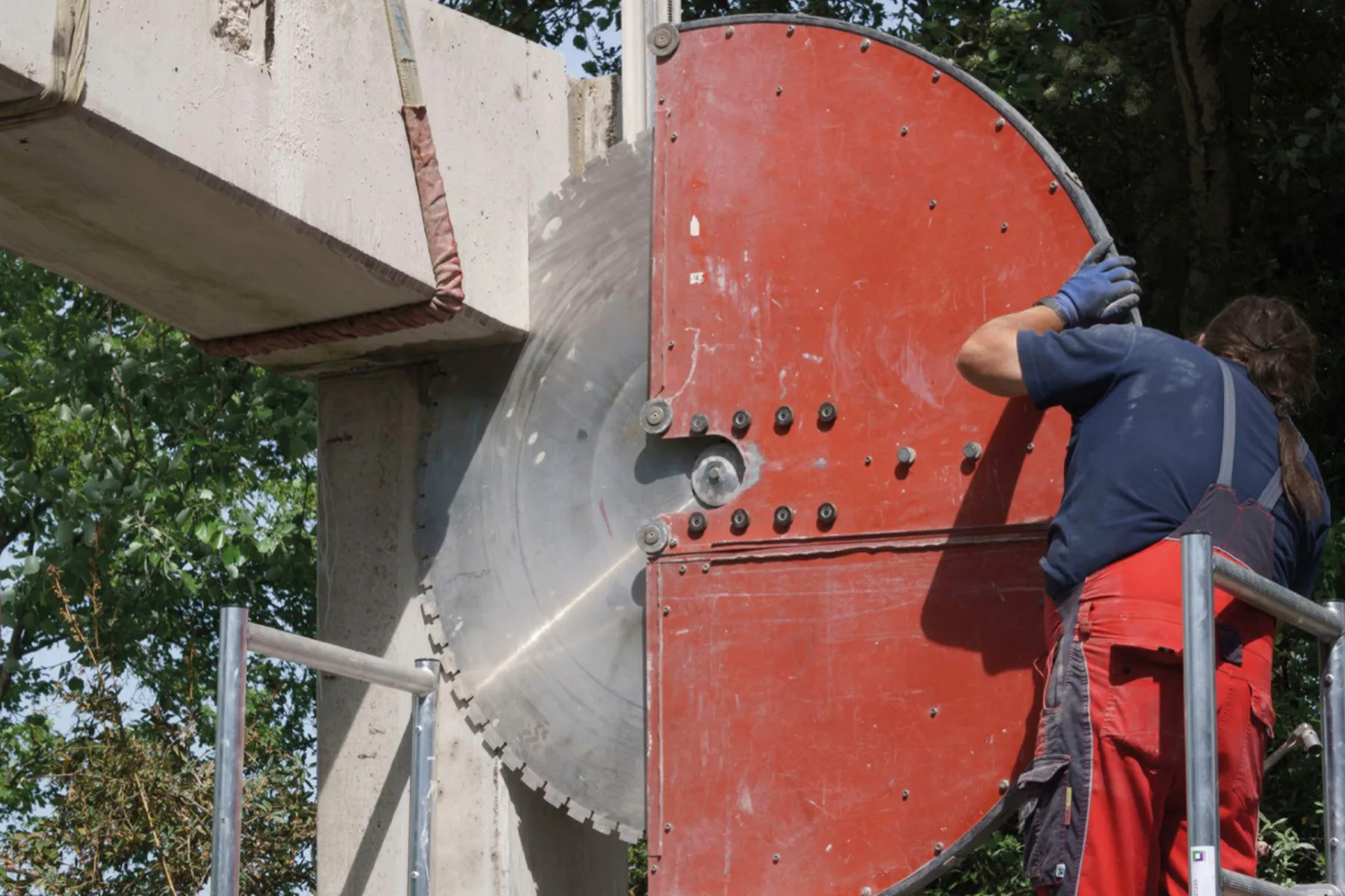 Reusing precsast concrete components, TU Braunschweig / TU Darmstadt