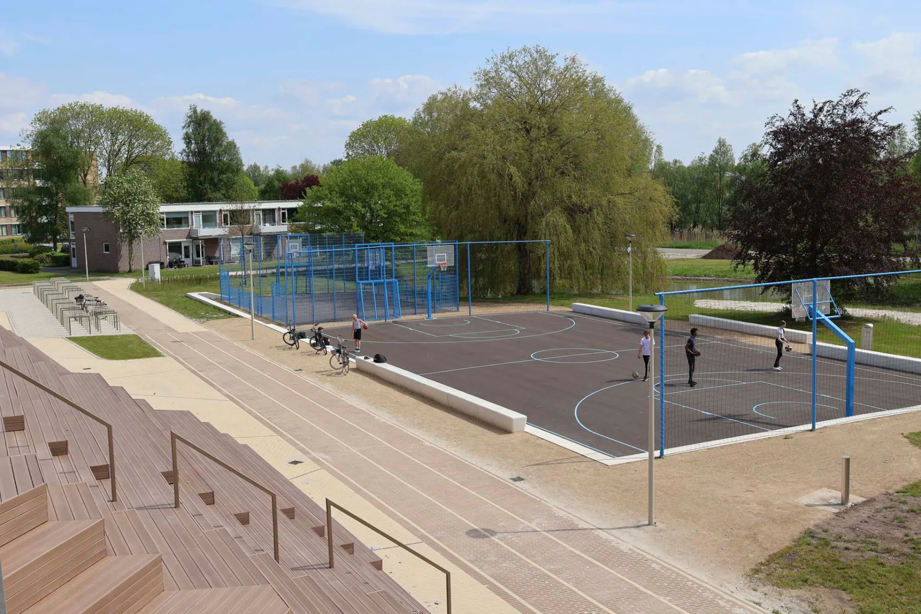 Bewegungsflächen sollen die Entwicklung der Kinder positiv beeinflussen.