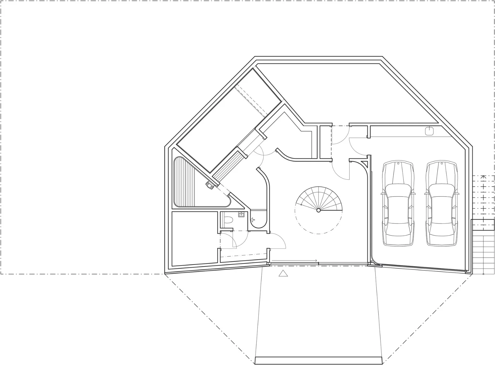 Grundriss Erdgeschoss, Grafik