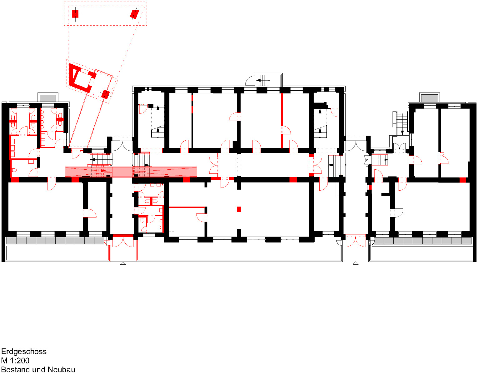 Grundriss Erdgeschoss, Grafik