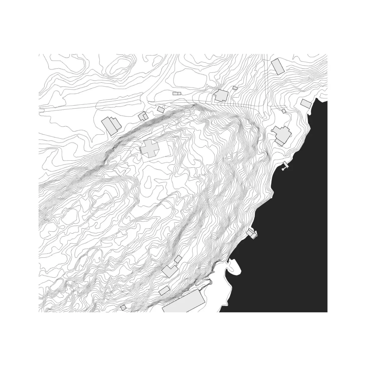Lageplan, Grafik