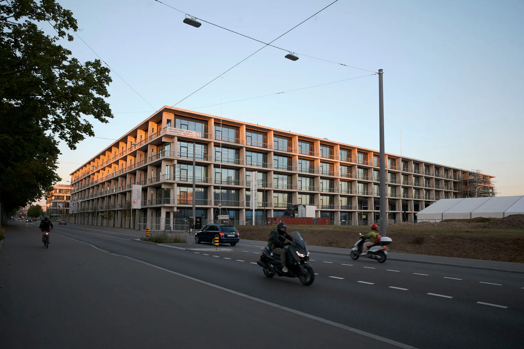 The SIP Main Campus is the heart of a new Biotech cluster west of Basel.