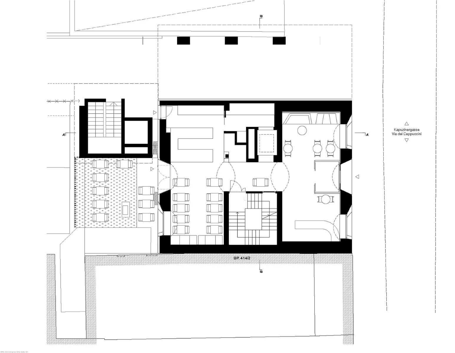 Grundriss Erdgeschoss, Grafik