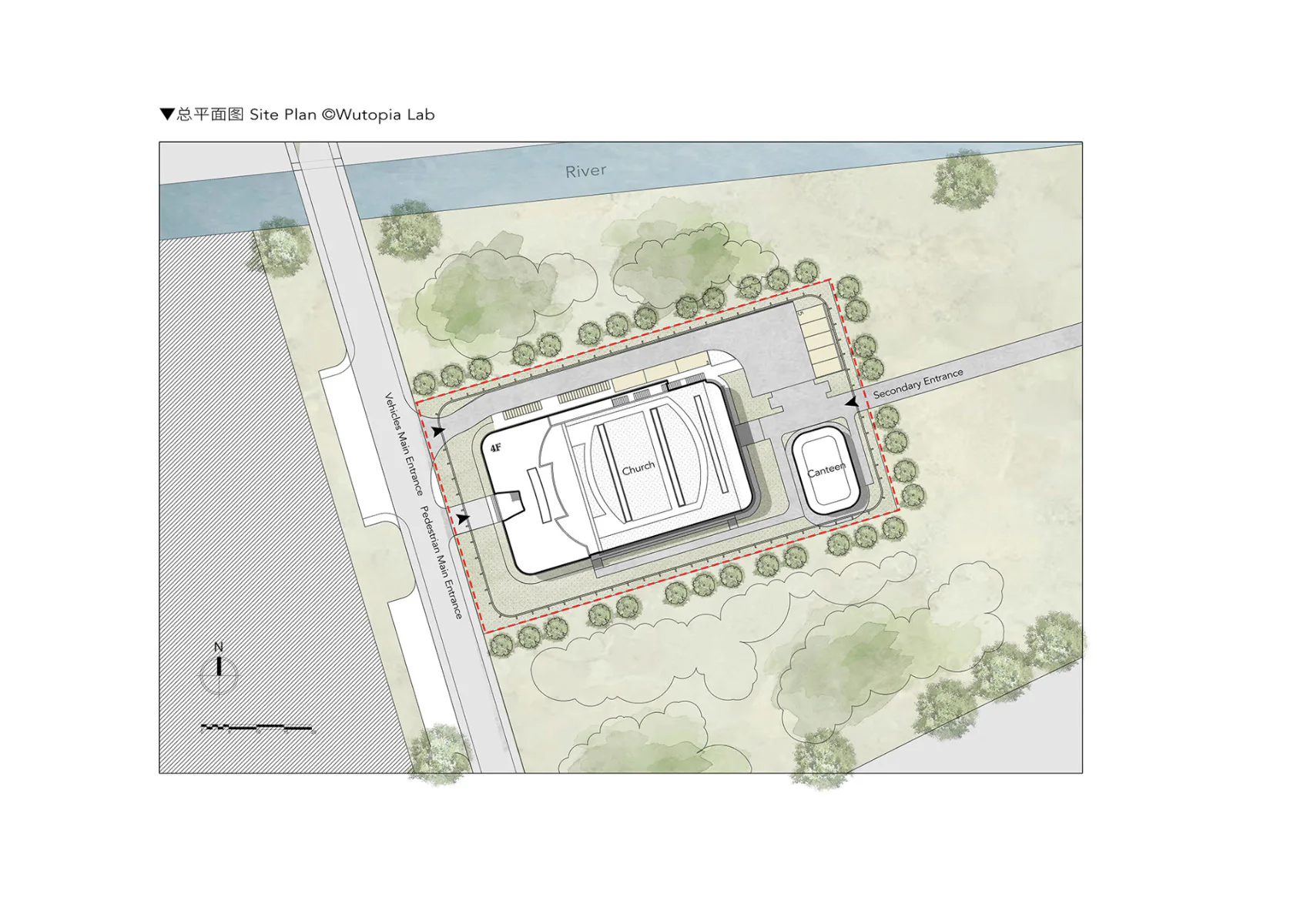 Lageplan, Grafik