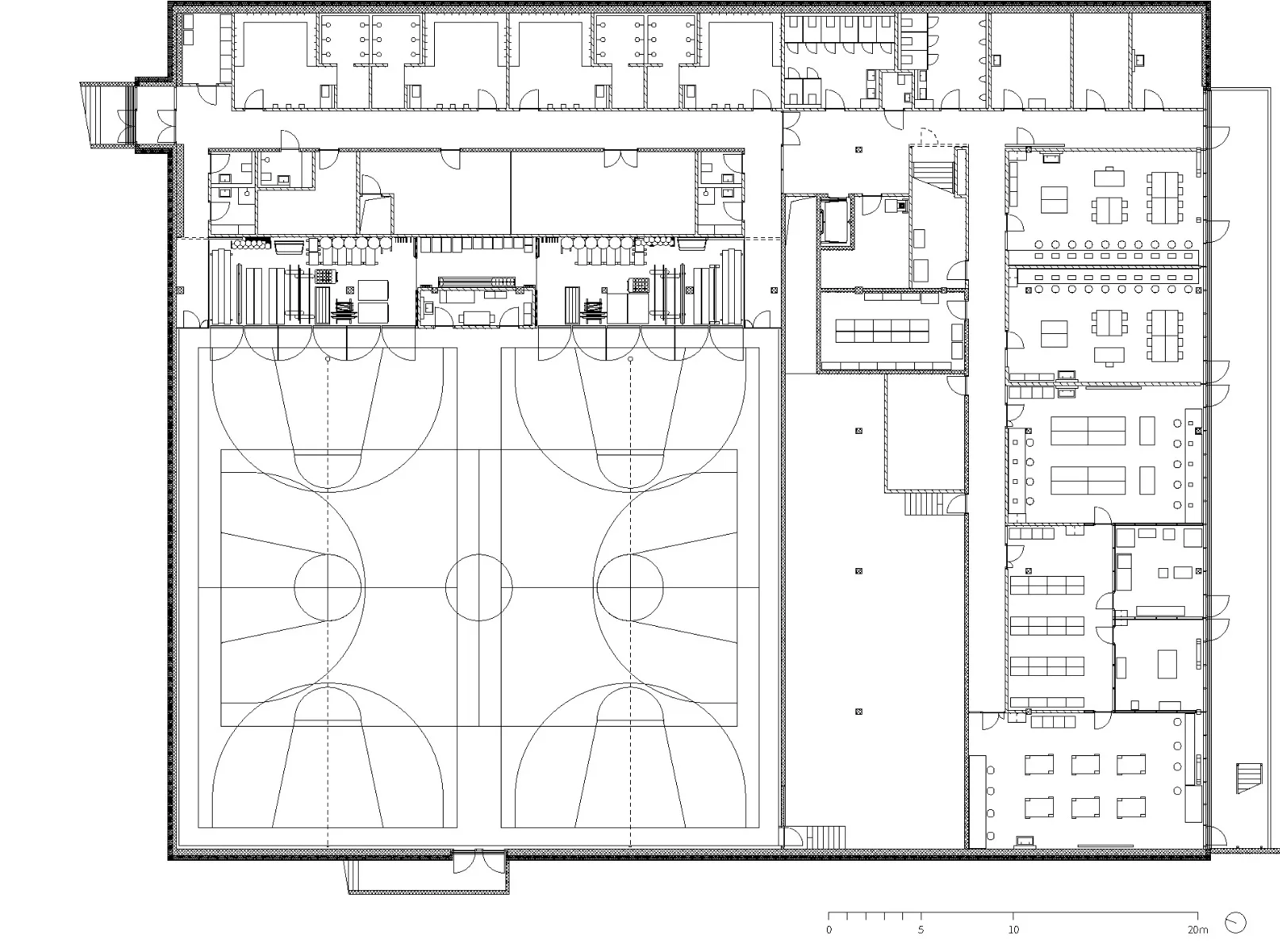 Grundriss Untergeschoss, Grafik