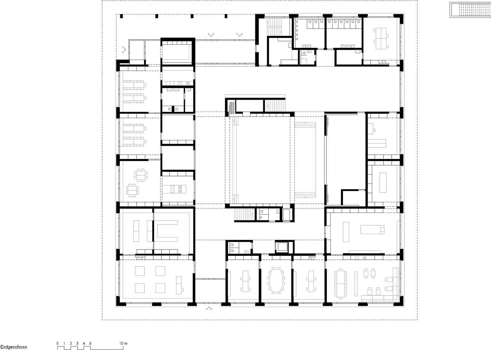 Grundriss Erdgeschoss, Grafik